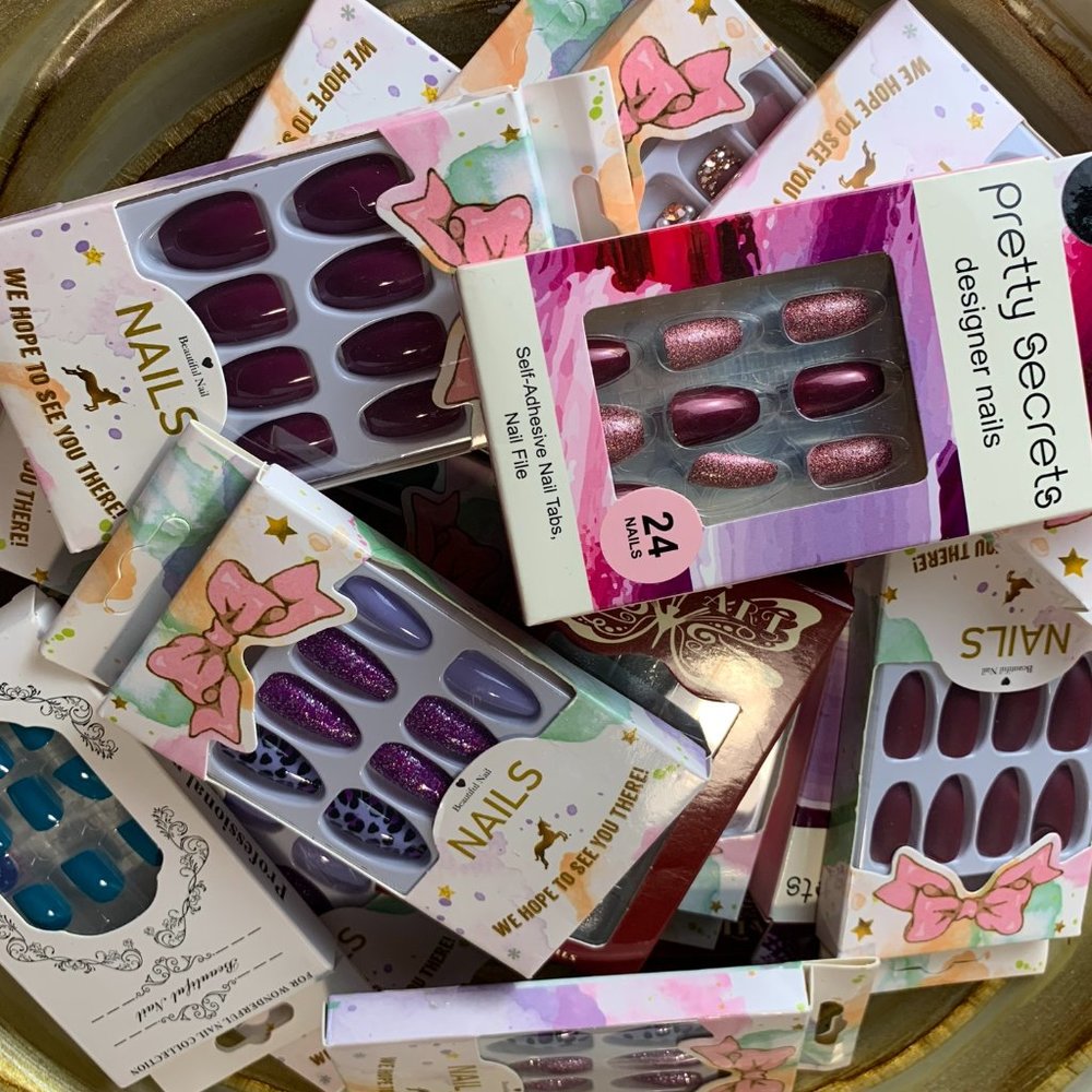 Nails Galore! (Tips, glue, file) this group $7